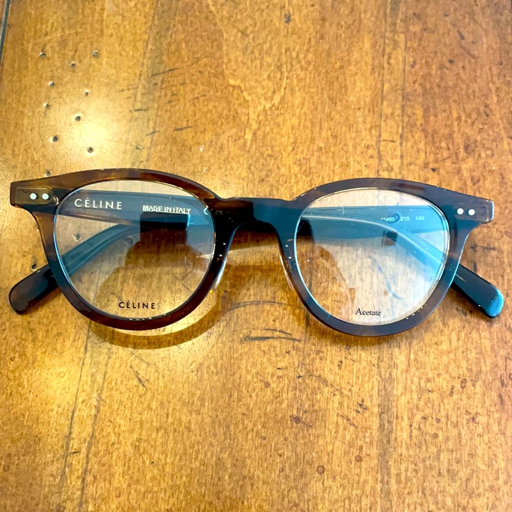 New- Celine glasses - brown/ tortoise coloring with nose piece